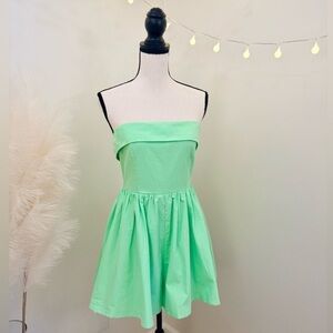 🌾‎ Mint Green Strapless Romper
